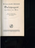 William Beebe Gal&aacute;pagos das Ende der Welt