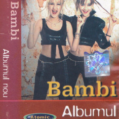 Caseta audio: Bambi - Albumul nou ( 2001 - originala , stare foarte buna )