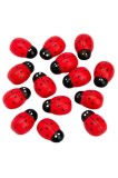 Set 50 buburuze decorative pentru primăvară, adeziv, lemn, 1,5x1 cm, M Deco