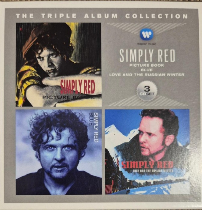 cd simply red the triple album collection box 3cd