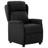 Cumpara ieftin Fotoliu recliner Negru Poliester