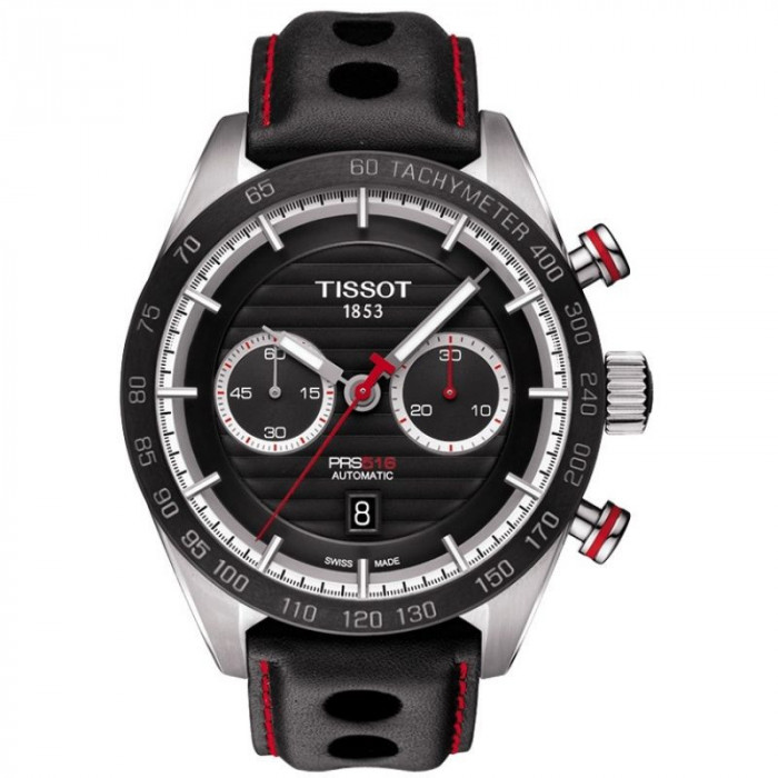 Ceas Barbati, Tissot, Prs 516 Automatic Chronograph T1004271605100 - Marime universala