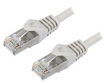 Patch cord F/UTP Cat5e 10m Gri Ecranat