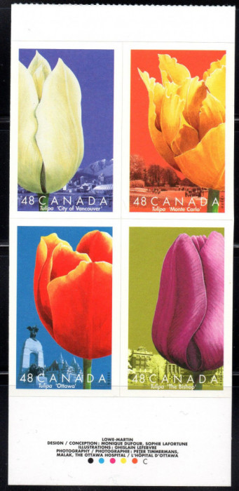 CANADA 2002, Flora, serie neuzata, MNH