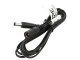 Cablu ESPE 2x0,52mm&sup2; DC 5,5x2,5mm mufă și soclu drept negru KP256-251-213-0150