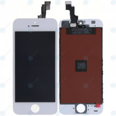 Modul display LCD + Digitizer alb pentru iPhone SE