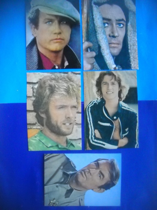 HOPCT LOT NR 1385 -ACTORI/ ARTISTI-5 CARTI POSTALE-NECIRCULATE