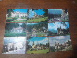 Lot 17 carti postale vintage cu Orasul Sinaia / CP1, Circulata, Printata