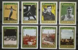 BC142, Ajman 1972, serie sport, Nestampilat