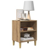 VidaXL Noptiere 2 buc Stejar artizanal 40x30x50 cm Lemn prelucrat