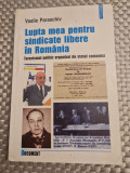 Lupta mea pentru sindicate libere in Romania Vasile Paraschiv