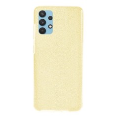 Husa Samsung Galaxy A32 5G Sclipici Auriu Silicon