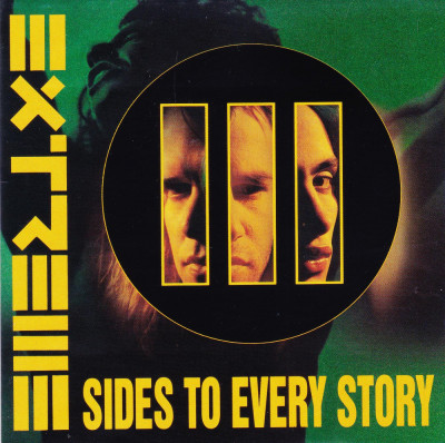 CD Metal: Extreme &amp;ndash; III Sides To Every Story (1992, original ) foto