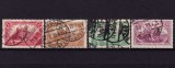 ✅ (S40) Germania Reich 1920 &quot;Realizari ale Imperiului &quot; serie completa Michel 113/115 , Michel cota 10 Euro , stampilata, Stampilat
