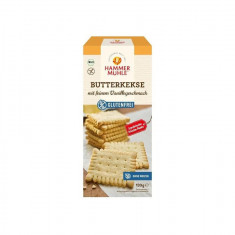 Biscuiti cu Unt si Aroma Fina de Vanilie Fara Gluten Bio 130 grame Hammer Muhle