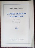 Cumpara ieftin ALAIN ROBBE-GRILLET: L&#039;ANNEE DERNIERE A MARIENBAD (+ 48 FOTO FILM ALAIN RESNAIS)