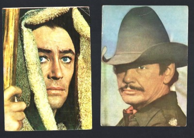 Carte postala actori straini 2 buc. Peter O`Toole &amp;amp; Charles Bronson foto