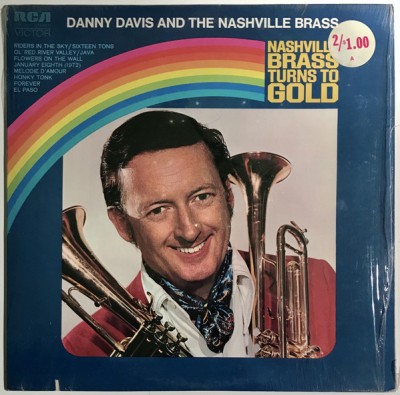 Danny Davis And The Nashville Brass &amp;lrm;&amp;ndash; Nashville Brass - (VG+) - foto