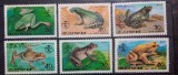 Coreea 1992 broaște fauna serie 6v. nestampilata, Korea 1992, Nestampilat