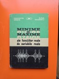 Minime si maxime ale funcțiilor reale de variabile reale - Constantin Udriste, Elena Tănăsescu