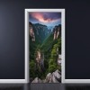 Folie imprimata color pentru decor Usa, dimensiune 200 x 90cm, model: AVX-DR11, AVEX