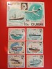 DUBAI, AVIAȚIE/NAVE - COLIȚĂ + SERIE COMPLETĂ MNH, Nestampilat