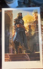 ASSASSIN&#039;S CREED,,UBISOFT ORIGINAL ARTWORK&quot;LITOGRAFIE DE COLECTIE nr.199 din 500