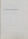 N. GRIGORESCU de N. PETRASCU - BUCURESTI, 1930 *Dedicatie