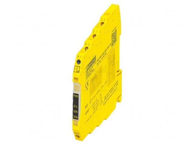 Releu de siguranță 24VDC pentru șină DIN