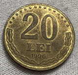 20 Lei 1996 Romania, UNC, cel mai rar din serie