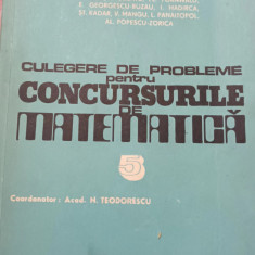 CULEGERE DE PROBLEME PENTRU CONCURSURILE DE MATEMATICA 1977