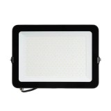 Proiector LED Novelite V2 300W 6500K IP65 Alb Rece 465x380x35mm, Solutie Iluminat Industrial Puternic pentru Santiere, Parcari si Stadioane