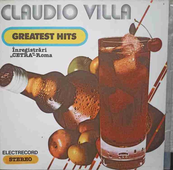 Disc vinil, LP. GREATEST HITS-CLAUDIO VILLA-220150
