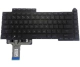 Tastatura Laptop Gaming, Asus, ROG Strix G15 G513I, G513IR, G513IM, iluminata, conector RGB 20 pini, neagra, layout US