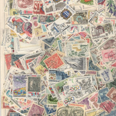 CEHOSLOVACIA.Lot peste 880 buc. timbre stampilate DL.26