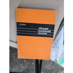 Chirurgie funcțională toracică - E. Zitti