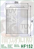 Filtru Ulei HF152 Hiflofiltro Aprilia Bombardier Can-Am CFMoto (Cod OEM: 0256187, 420256188, 711256188)