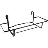 Cumpara ieftin Suport Jardinieră Metalic, 60x18cm, Negru