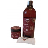 Mix&rsquo;N Match Pure Breed Oil &amp; Cutting Board Wax, 1000 ml/200 ml, laveta bumbac