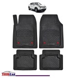 Covorase Auto TeamCar&reg; Tip Tavita Compatibile Nissan Juke F15 (2010&ndash;2019) Negru Material Rezistent, Cauciuc