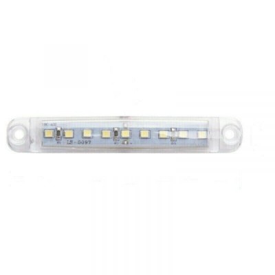9 Led Indicator luminos Remorca Camion Alb 12v 24v foto