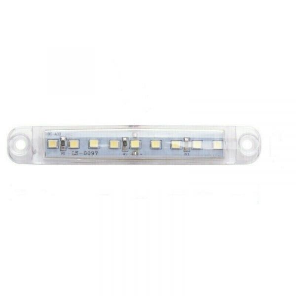 9 Led Indicator luminos Remorca Camion Alb 12v 24v