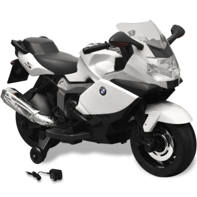 Motocicleta electrica pentru copii BMW 283 V, rosu, 6 V GartenMobel Dekor foto