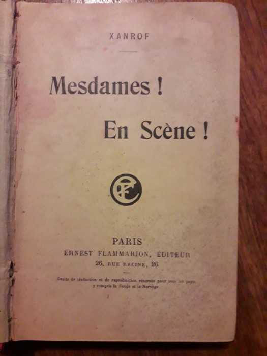 Mesdames ! En Scene ! - XANROF / R7P2S