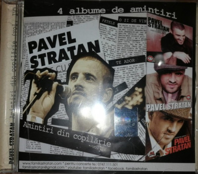 CD Pavel Stratan &amp;lrm;&amp;ndash; Aminitiri Din Copilărie Vol. 4 foto