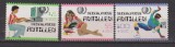 ANUL INTERNATIONAL AL TINERETULUI 1985 ANTILELE OLANDEZE MI. 567-569 MNH