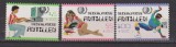 ANUL INTERNATIONAL AL TINERETULUI 1985 ANTILELE OLANDEZE MI. 567-569 MNH, Nestampilat