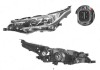 Far Toyota Corolla (E17), 06.2016-, fata, Stanga, cu LED daytime running light; H11+HB3+LED+WY21W; electric; cu motor;, TYC