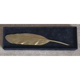 PANA BRONZ CU INSCRIPTIE EDITURA COPOU, IN CASETA-250228