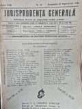 Jurisprudenta generala nr.15/1944